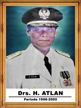 Drs. H. ATLAN - BUPATI BOJONEGORO PERIODE 1998-2002