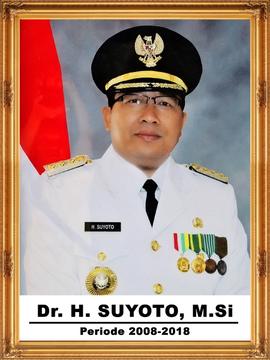 Dr. H. SUYOTO, M.Si - BUPATI BOJONEGORO PERIODE 2008-2018