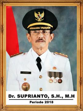 Dr. SUPRIANTO, S.H., M.H. - PJ BUPATI BOJONEGORO PERIODE 2018