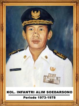 KOL. INFANTRI ALIM SOEDARSONO - BUPATI BOJONEGORO PERIODE 1973-1978