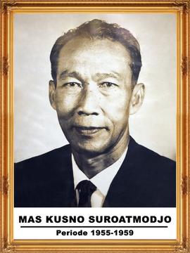 MAS KUSNO SUROATMODJO - BUPATI BOJONEGORO PERIODE 1955-1959