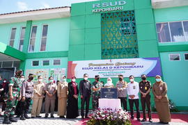 PERESMIAN RUMAH SAKIT UMUM DAERAH KEPOH BARU