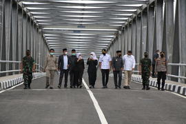 PENINJAUAN LOKASI JEMBATAN TERUSAN BOJONEGORO-TUBAN